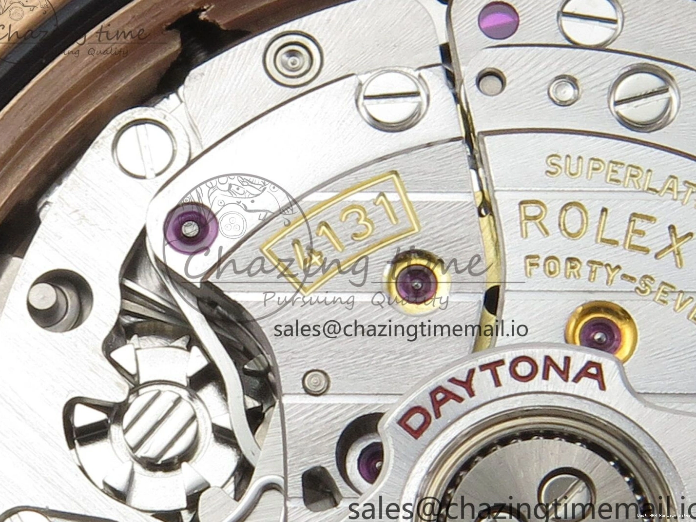 AAA Replica Watches 126515 Best VSF Black 114 (Weighted) 1:1 V2 Dial Oysterflex RG EasyCare Strap on Daytona Edition VS4131 0113